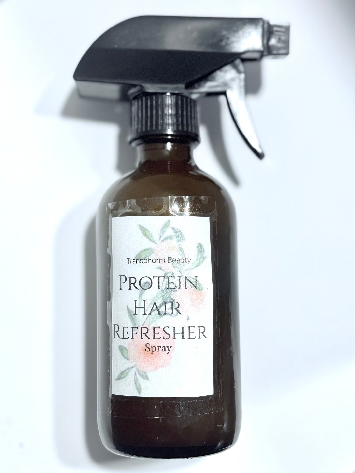 Protein hair spray