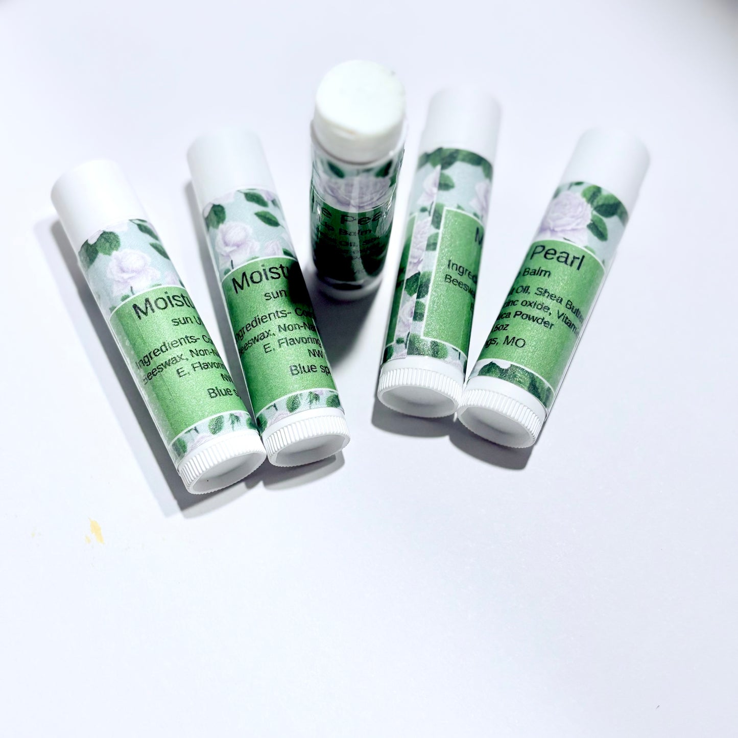 Moisture pearl lip balm