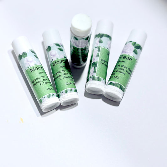 Moisture pearl lip balm